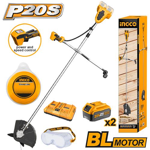 Ingco Cordless string trimmer and brush cutter 20V CSTLI202522