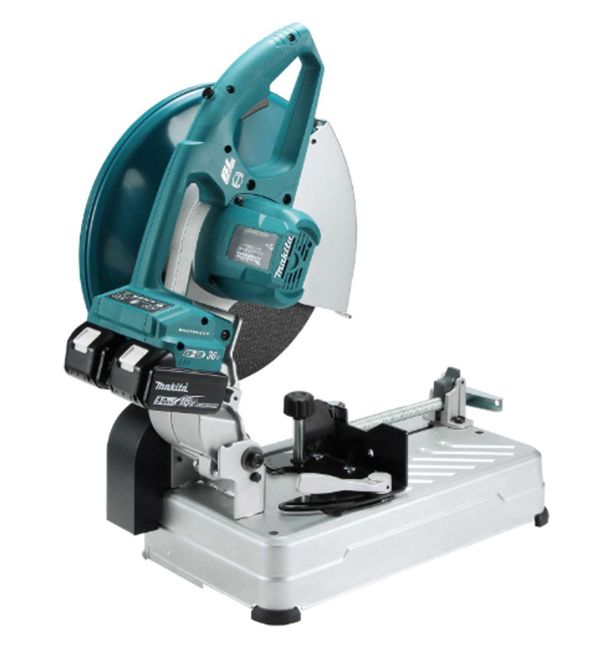 Makita Cordless Portable Cut-Off Two Batteries 1300W 14" DLW140Z