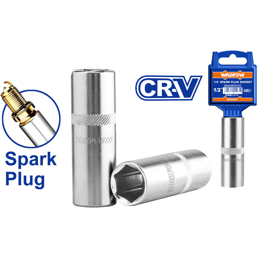 Wadfow 1/2" Spark plug socket WCS4221