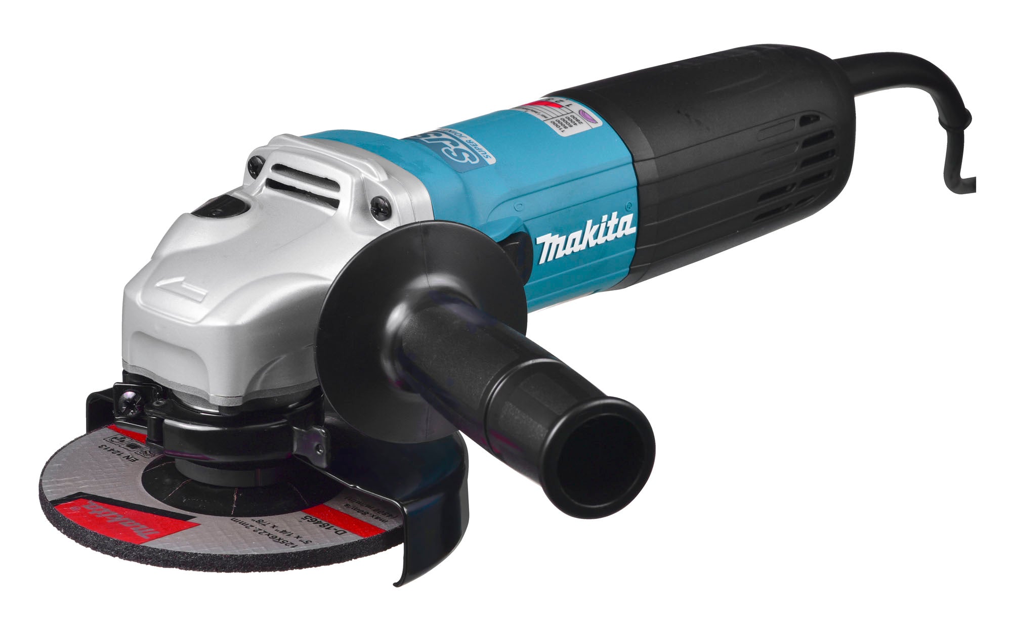 Makita 12.7cm/125mm Meuleuse Angle 110V Doux Début 1400w Côté Poignée GA5040C Makita 12.7cm/125mm Meuleuse Angle 110V Doux Début 1400w Côté Poignée GA5040C