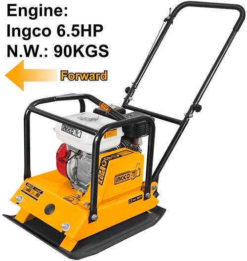 Ingco Gasoline plate compactor 4800W GCP100-2