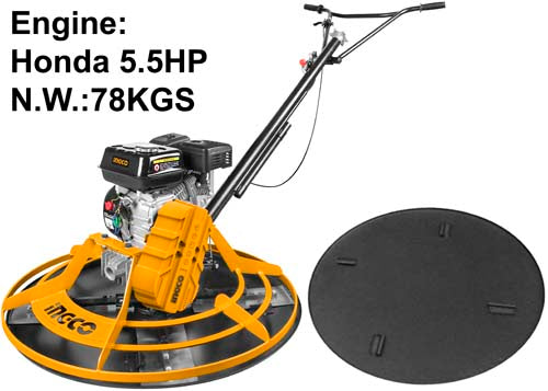 Ingco Gasoline power trowel 4000W GPT361-1
