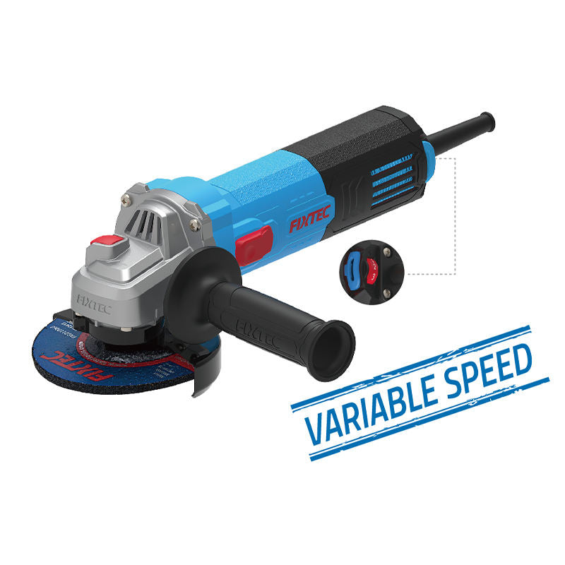 FIXTEC Variable Speed Angle Grinder 900W 125mm (5") - FAG900125V