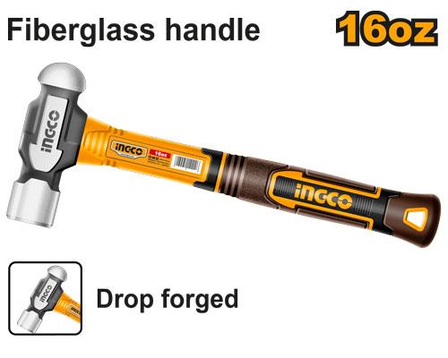 Ingco Ball pein hammer 450g innovated HBPH81016