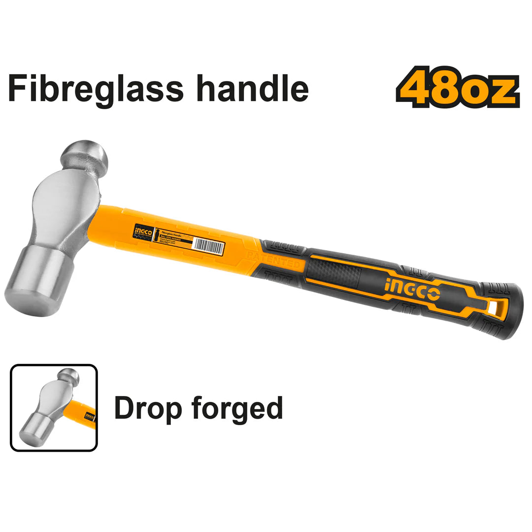 Ingco Ball pein hammer 1300g HBPH88048