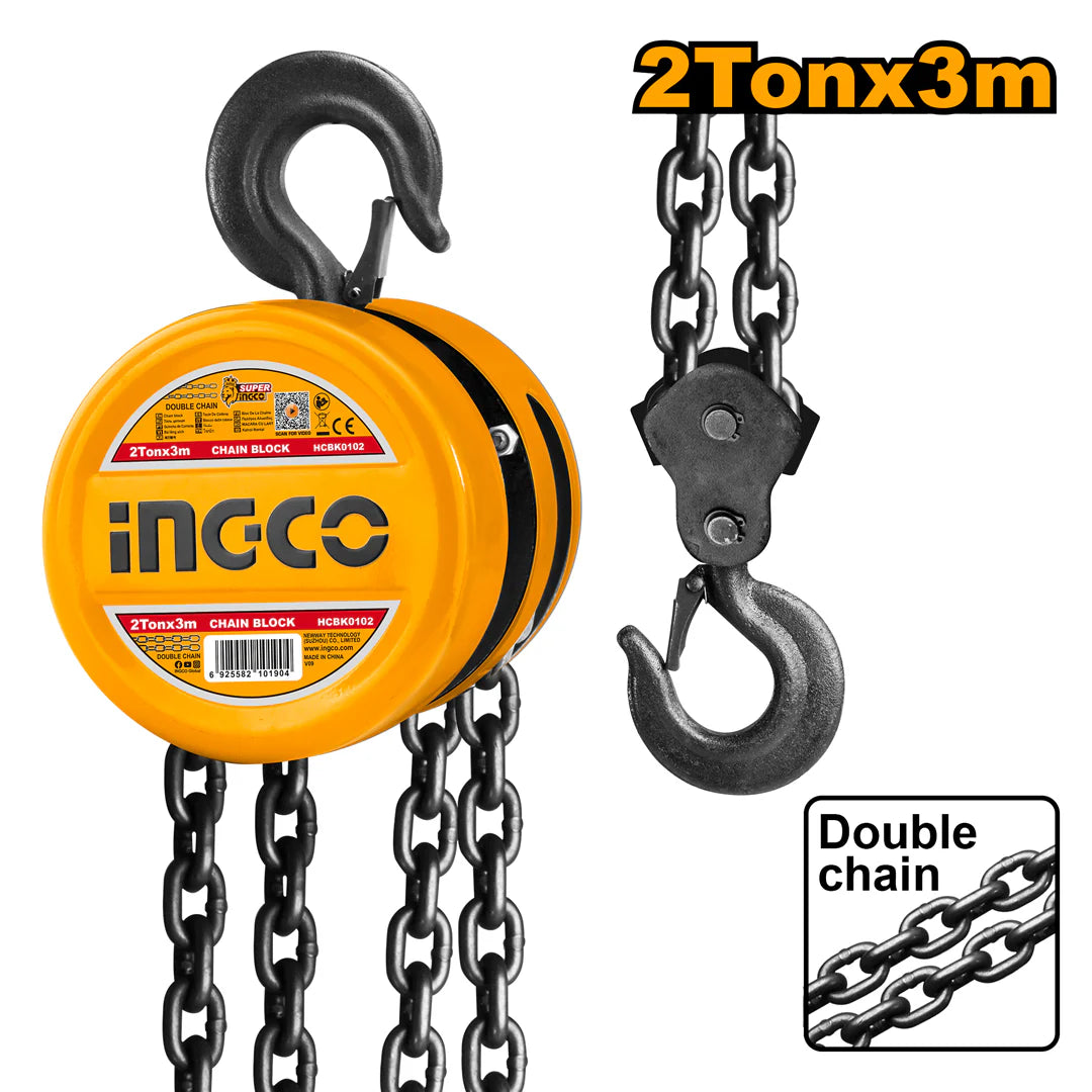 Ingco Chain block 2 ton HCBK0102