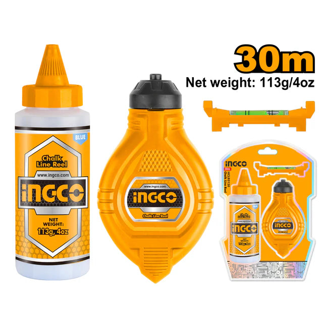 Ingco Chalk line reel 30m HCLR0130