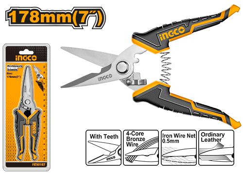 Ingco Electrician's scissors 178mm HES0187