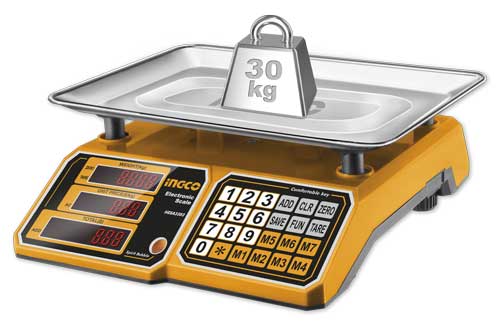 Ingco Electronic scale 30kg HESA3303