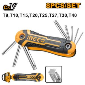 Ingco Torx key 8pcs HHK14083