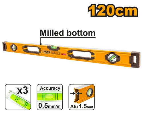 Ingco Spirit level 120cm HSL08120