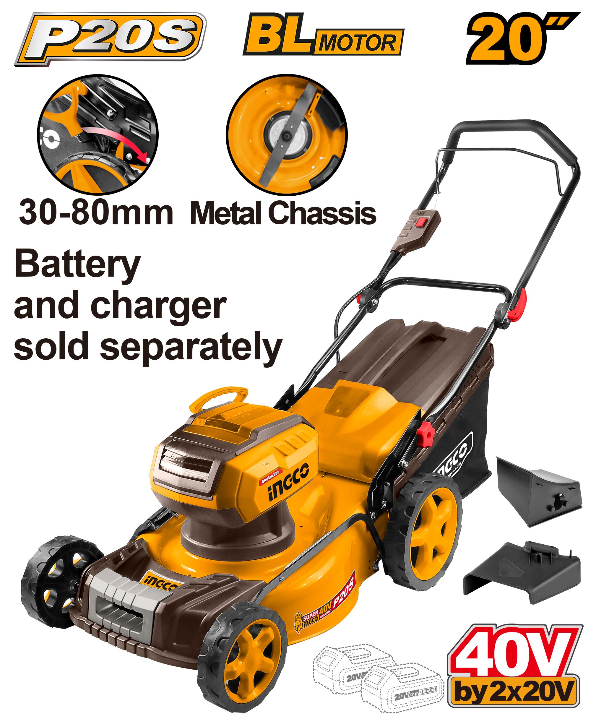 Ingco Cordless lawn mower 40V LMLI4020