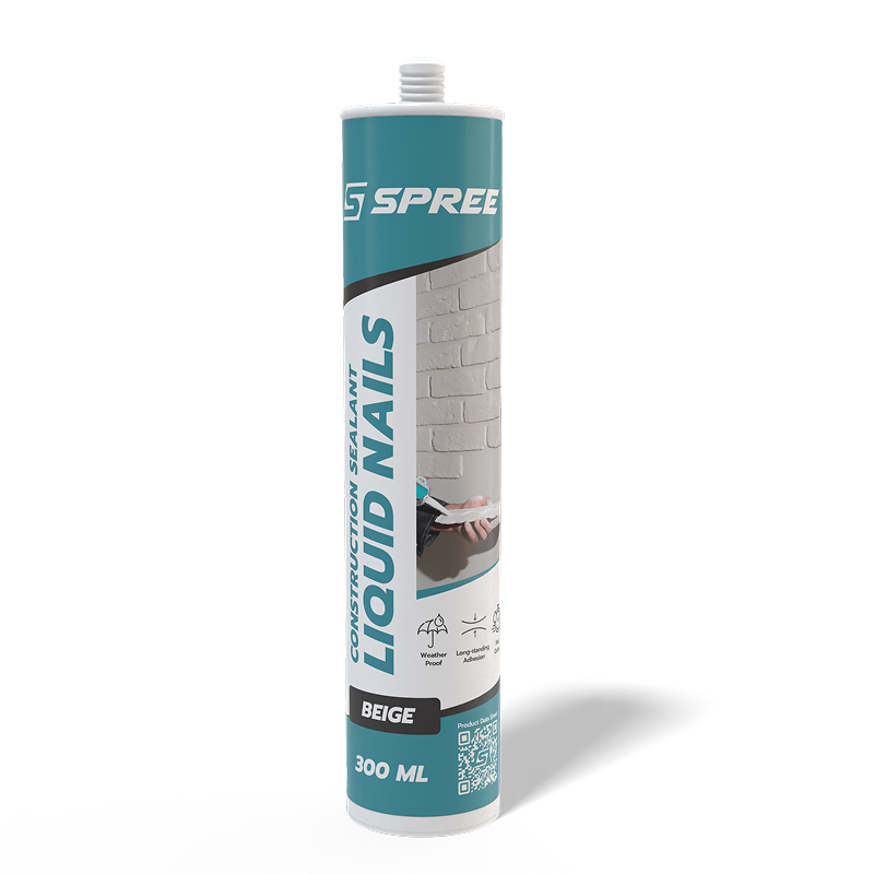 Spree Liquid Nails Construction Sealant - Clear, 300ml