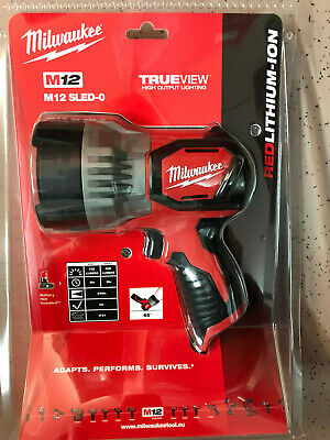 Milwaukee LED Spot Light 12v without battery M12SLED‐0