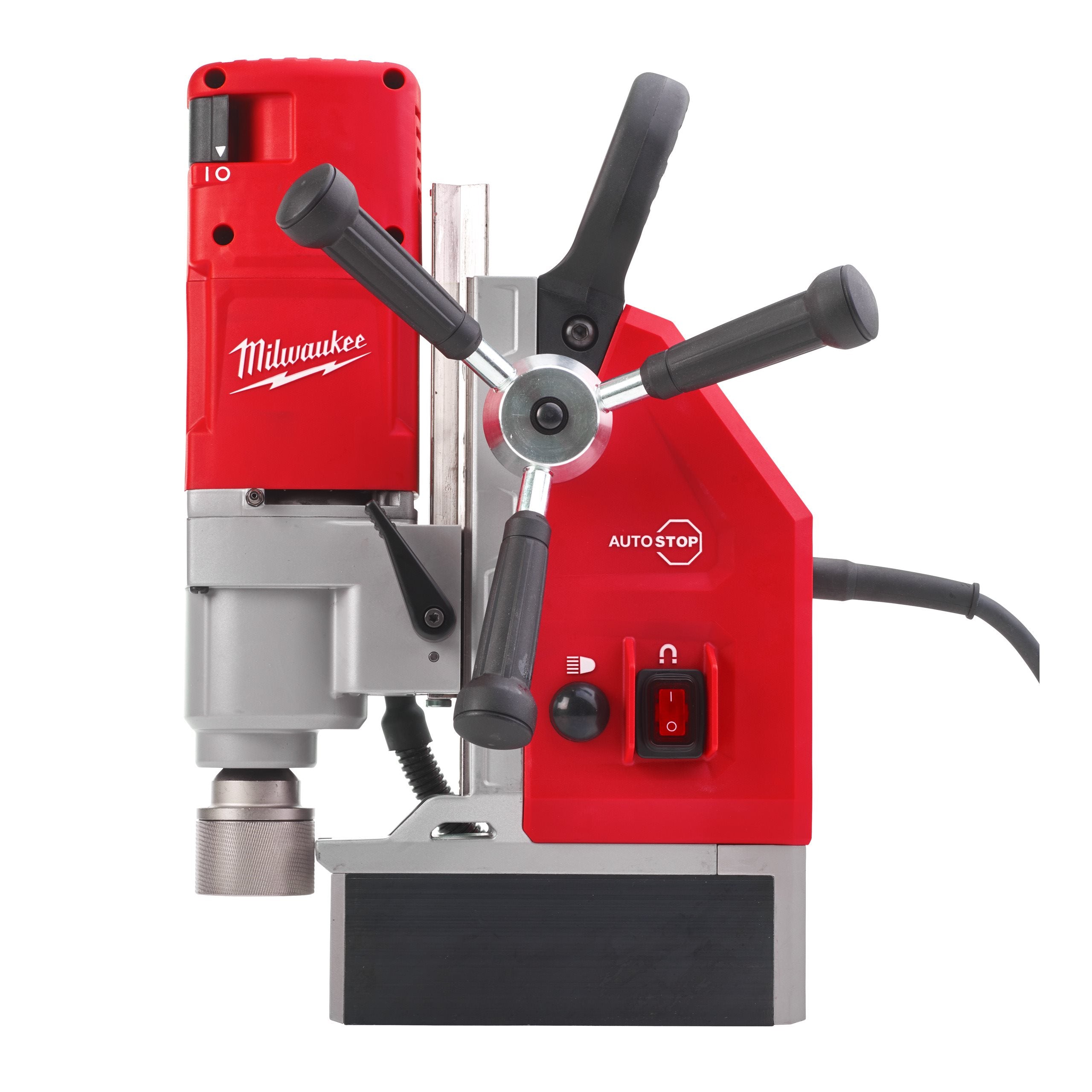 Milwaukee Magnetic Drill 41mm 1200w 13mm 2Speed 19mm Weldon Reception MDE41