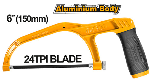 Ingco Mini hacksaw frame 6" MHHF1503