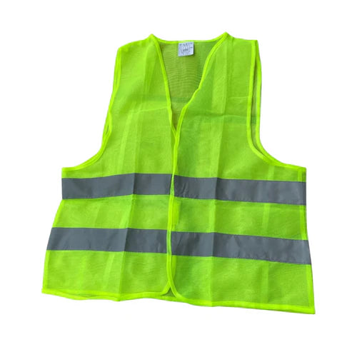 Safety Hi-Vis Vest with Reflector - 60 GSM High Visibility Safety Vest - Green