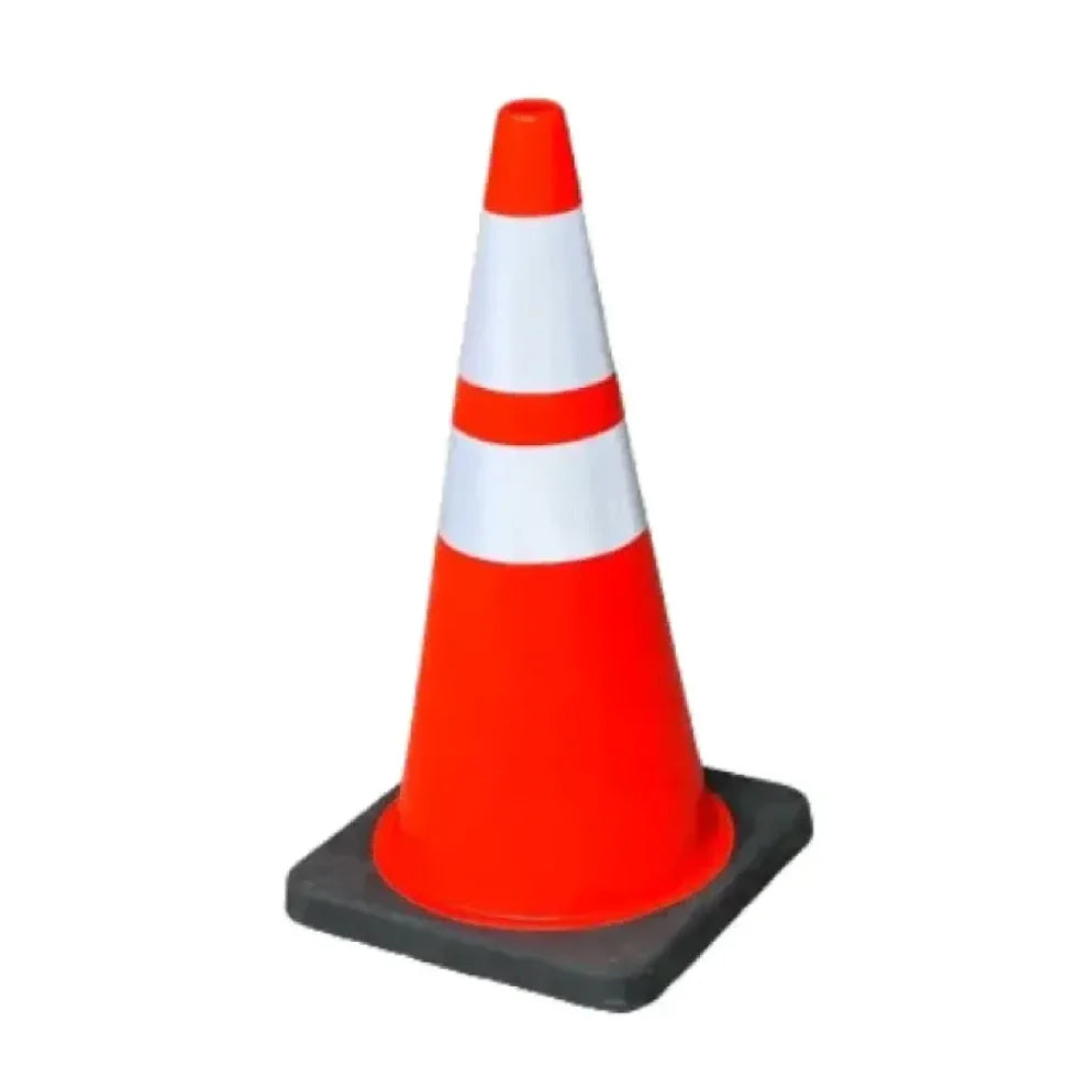 Reflective Road Safety PVC Traffic Cone with Rubber Base 28