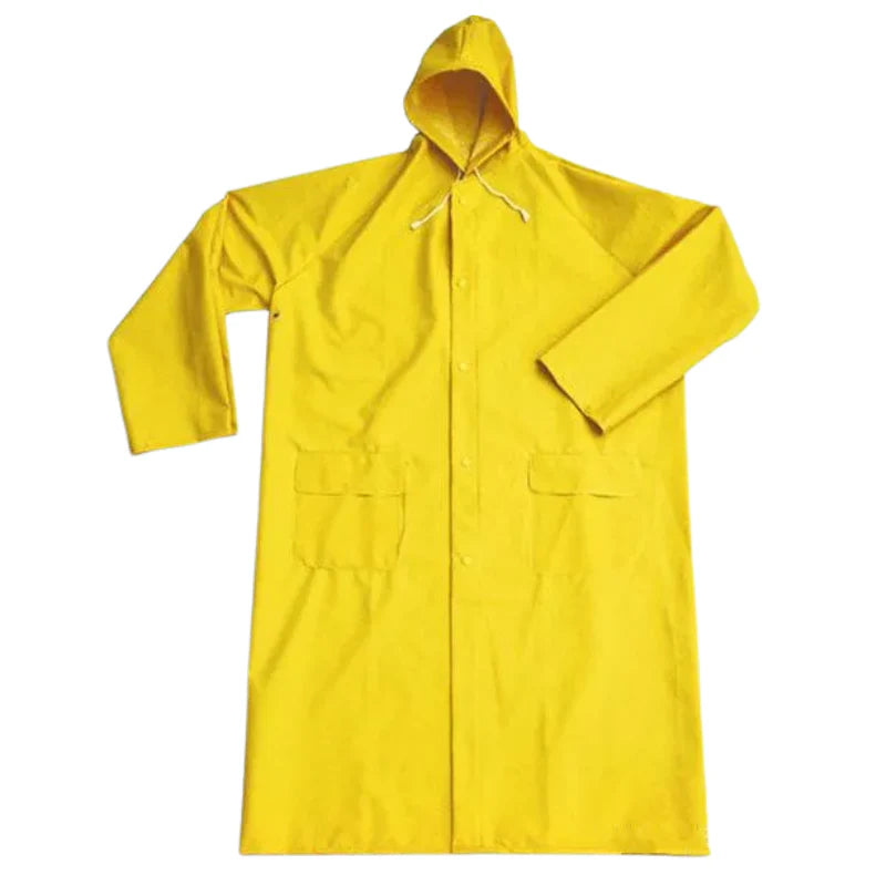 High Quality PVC Rain Coat Waterproof Jacket with Pockets