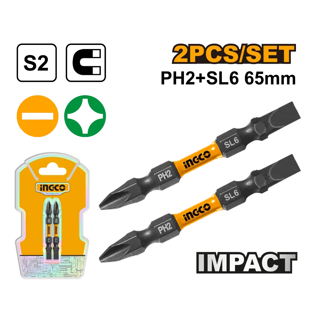 Ingco Impact screwdriver bits 50mm,PH1 SDBIM71PH150