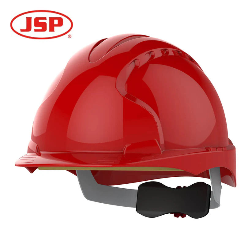 JSP Safety Helmet EVO®3 Wheel Ratchet RED