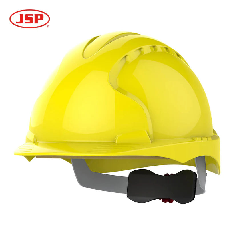 JSP Safety Helmet EVO®3 Wheel Ratchet YELLOW