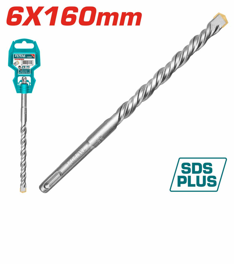 Total SDS plus hammer drill 6x160mm TAC310602