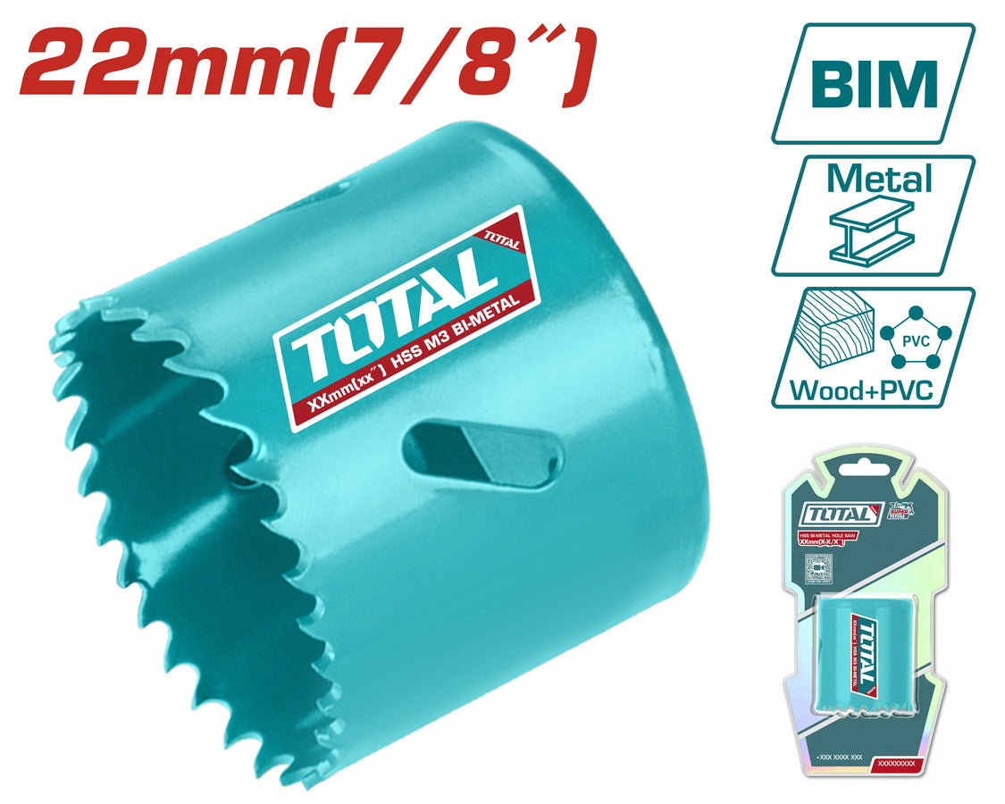 Total HSS bi-metal hole saw TAC410221