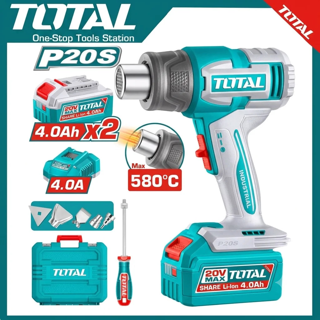 Total Cordless heat gun TBLI20085