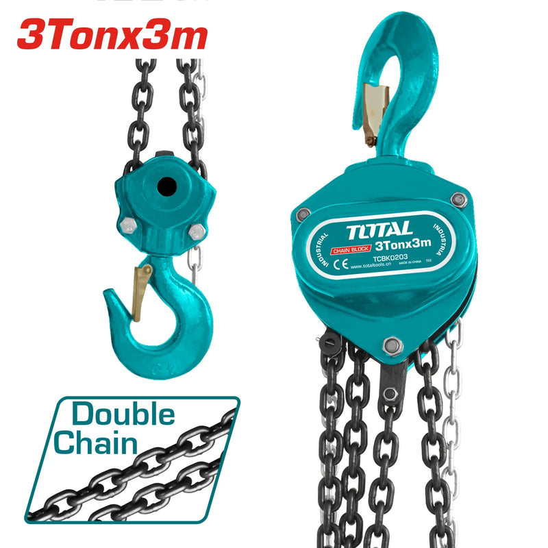 Total Chain block 3Ton TCBK0203