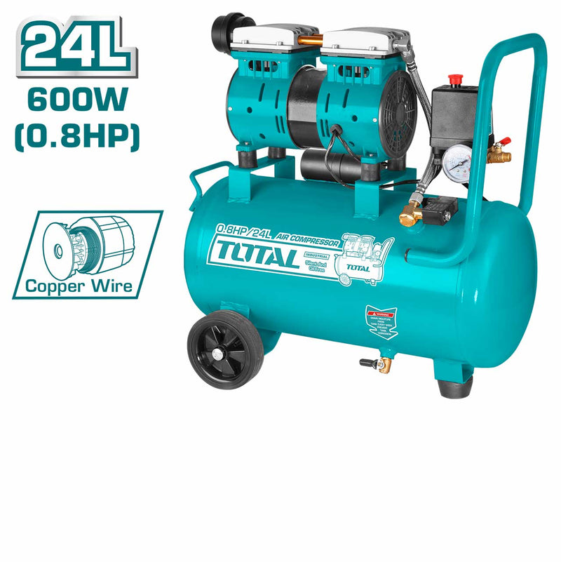 Total Air compressor 600W 24L TCS1075248