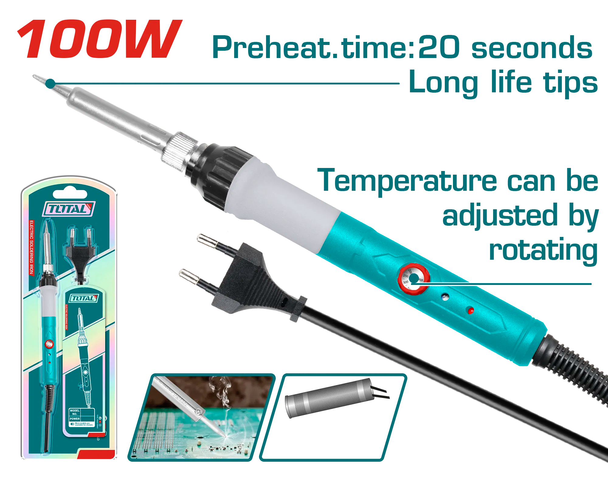 Total Electric soldering iron TET1100831