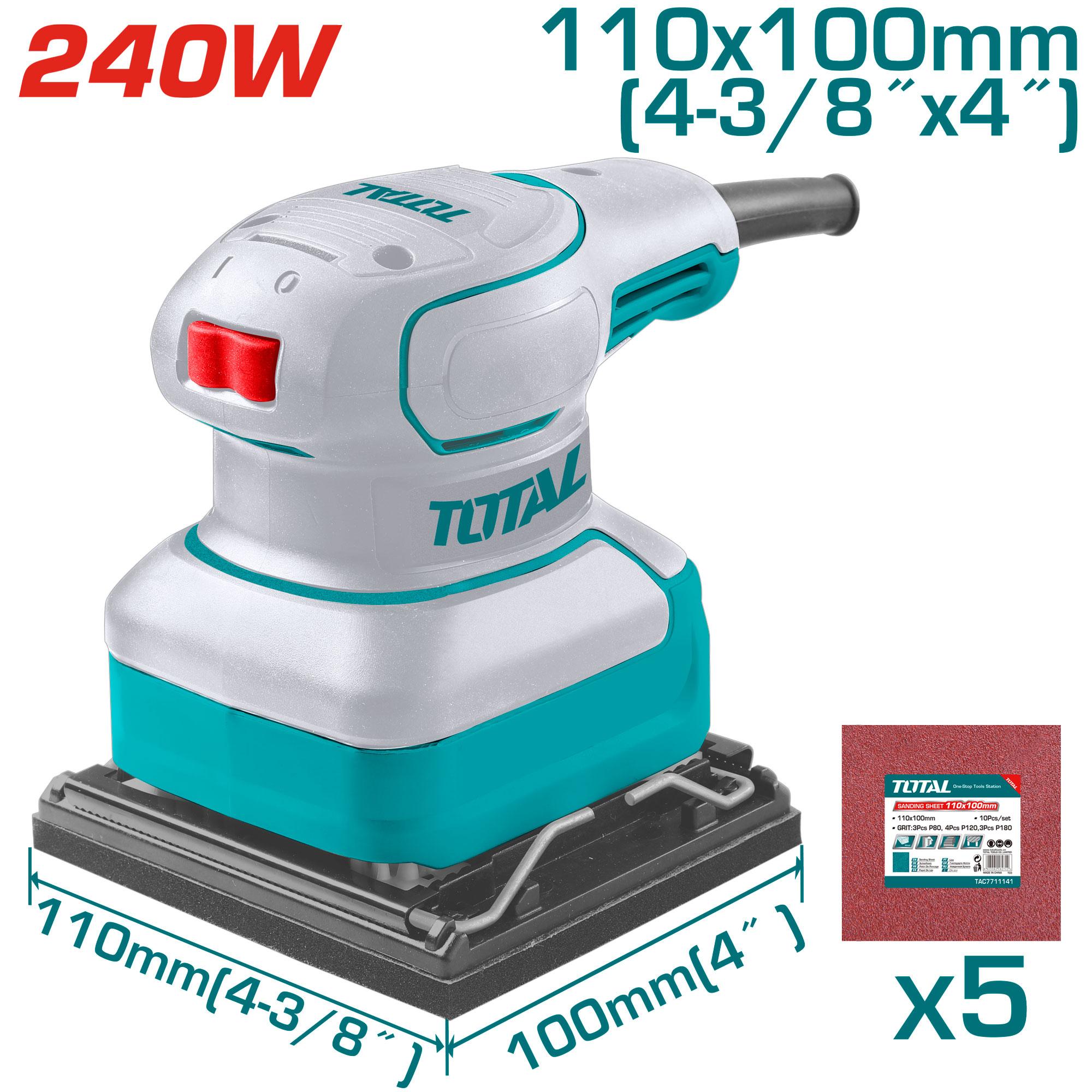 Total Palm sander TF2241108