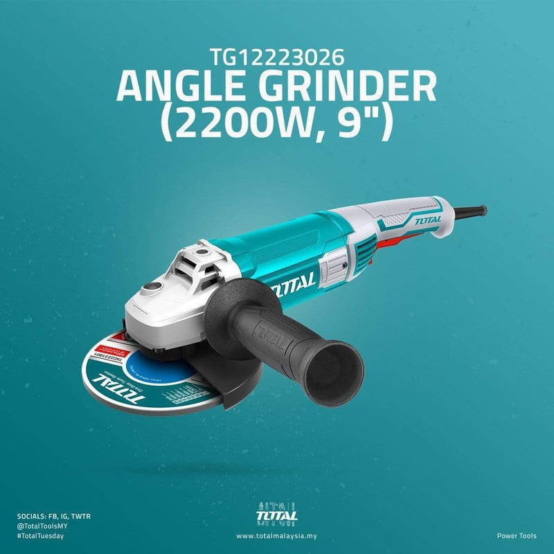 Total Angle grinder 2200W 230mm TG12223026