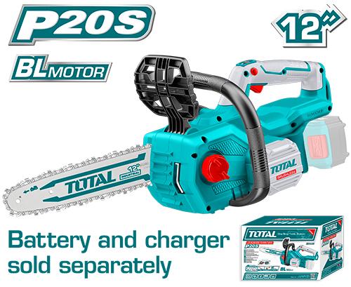 Total Lithium-Ion chain saw 20V Brushless Motor 12 Inch TGSLI20128