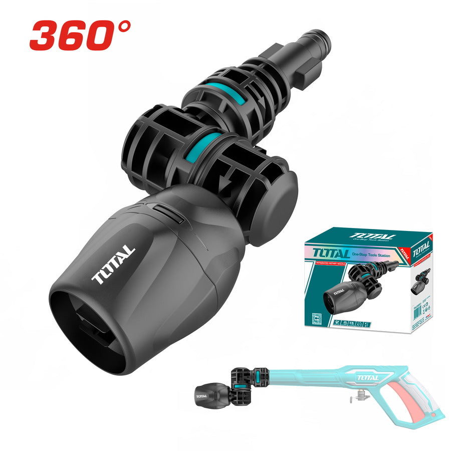 Total Integrated rotary nozzle TGTRN360