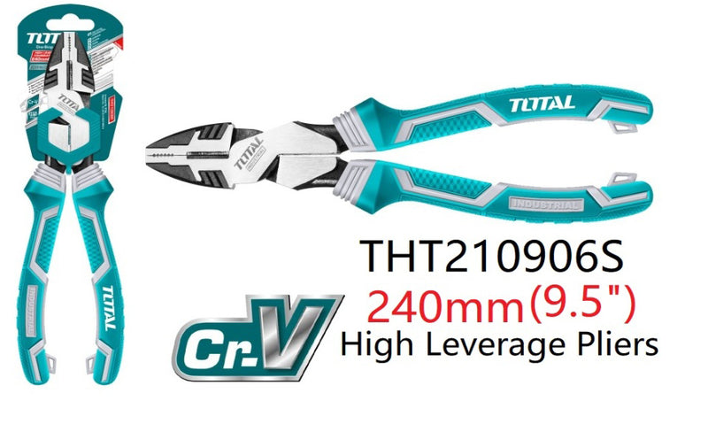Total High leverage combination pliers 9.5" THT210906S