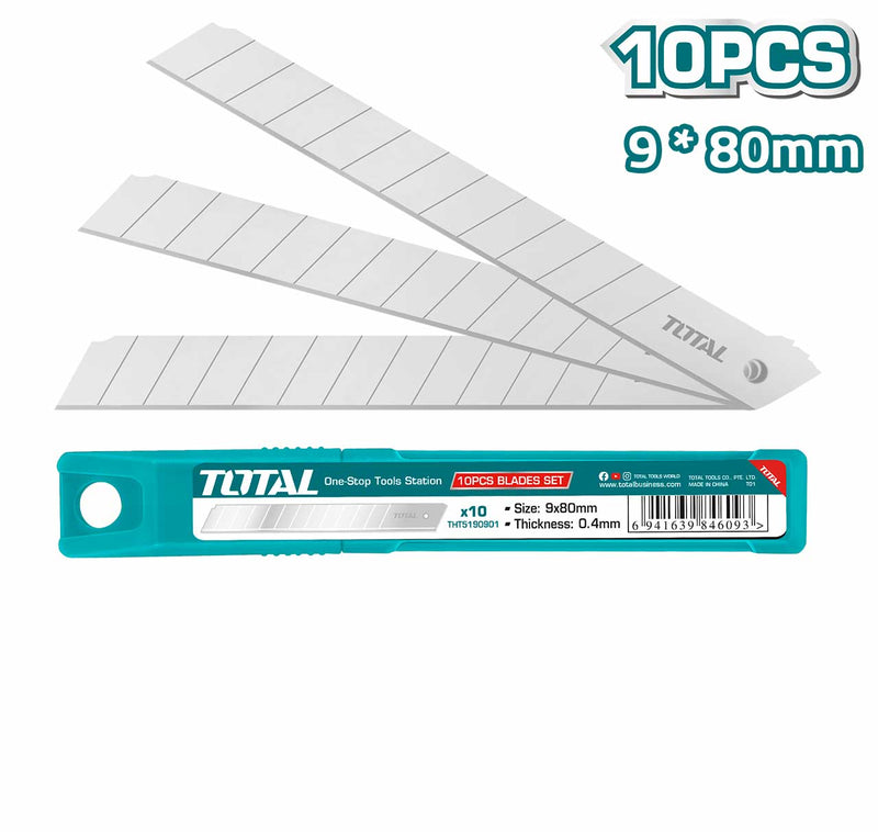 Total 10Pcs Blades Set 9X80nmm THT5190901