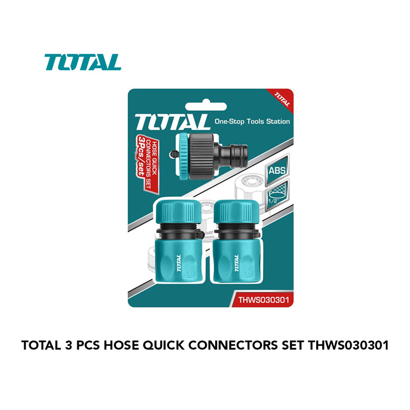 Total 3 pcs Hose quick connectors set THWS030301