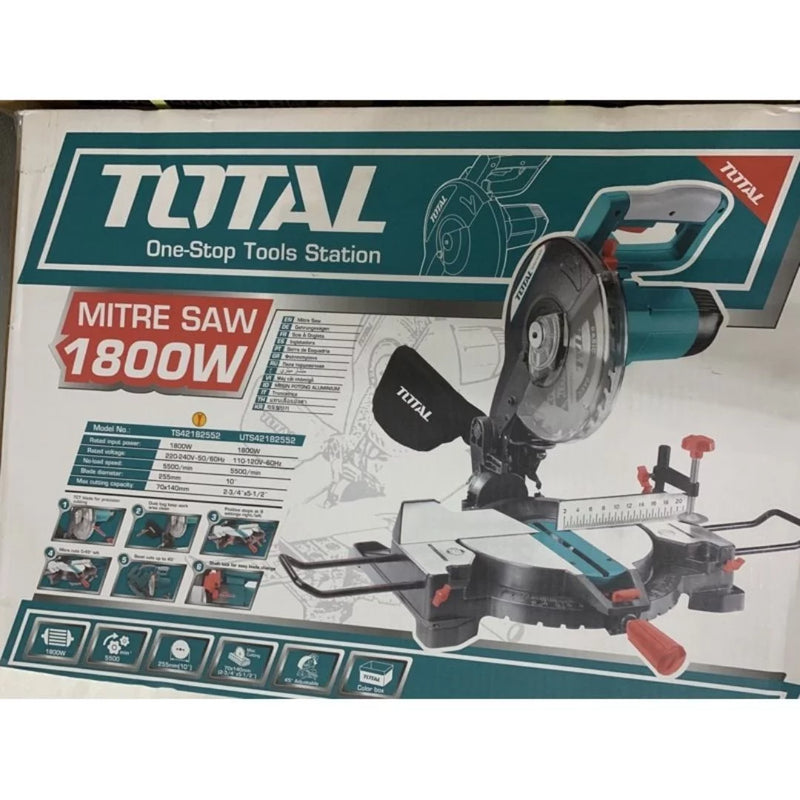 Total Mitre saw 1800W 255mm TS42182552