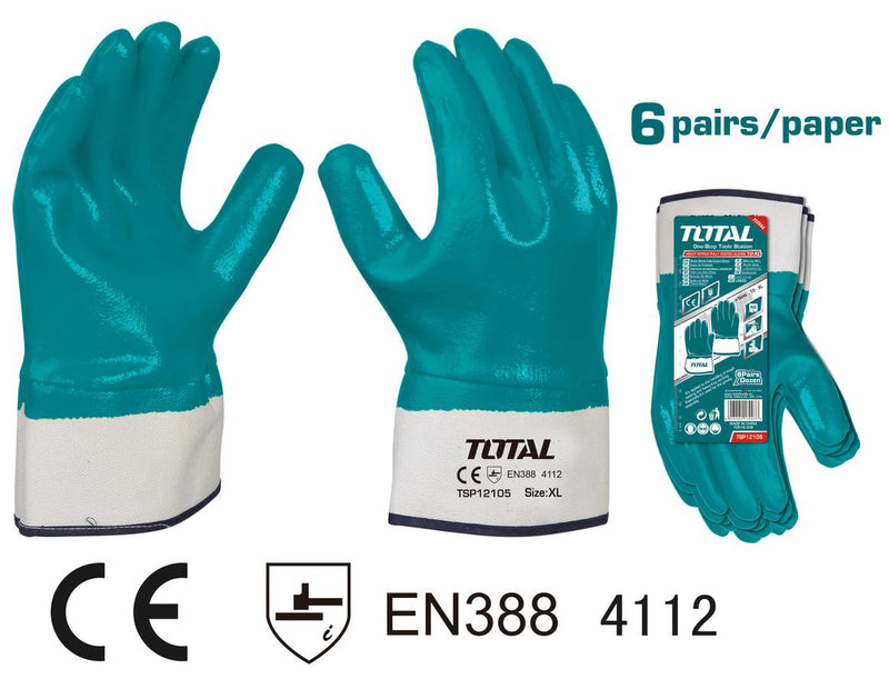 Total Nitrile gloves Oil XL TSP12105