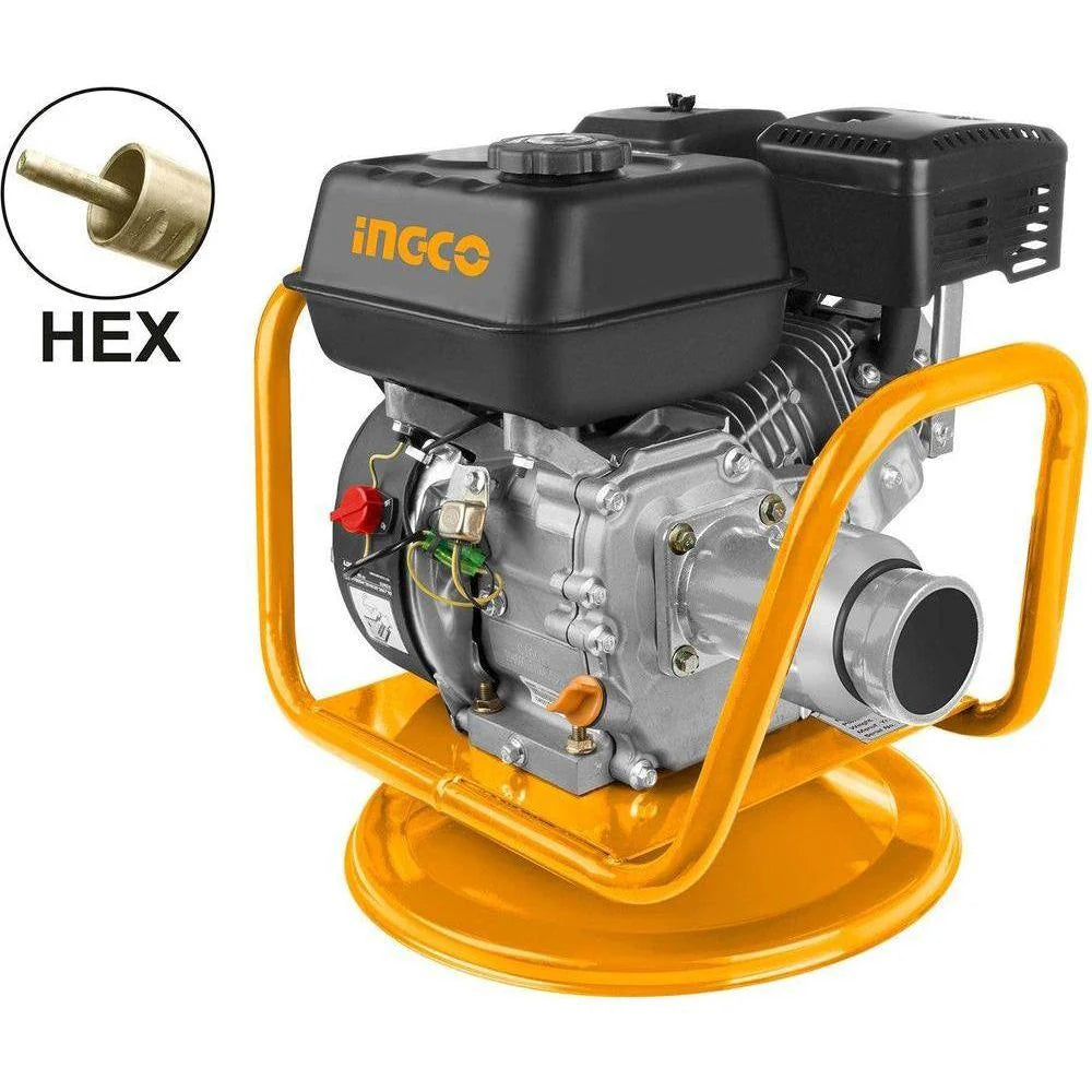 Ingco Gasoline concrete vibrator(Hex type) 4000W GVR-22