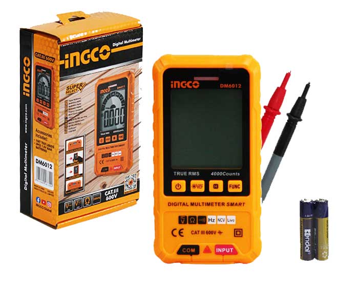 Ingco Digital multimeter 4000 counts DM6012