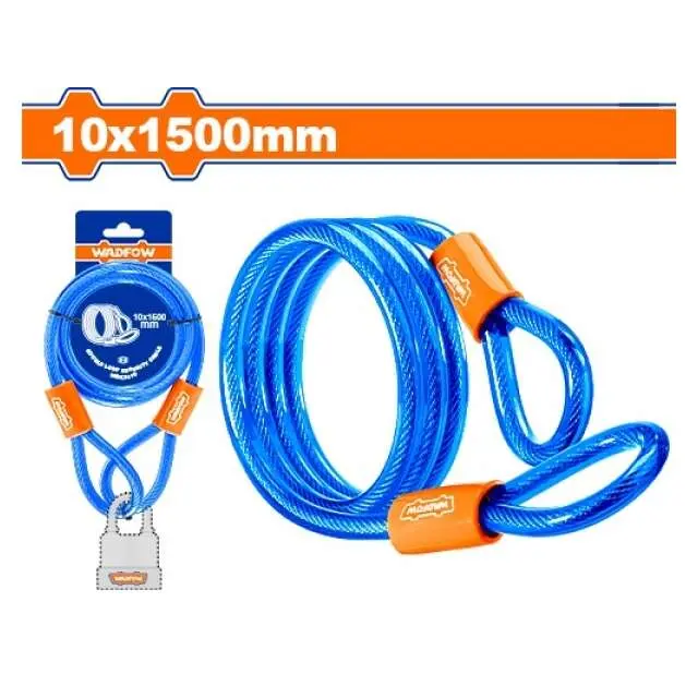 Wadfow Double loop security cable WBK3110