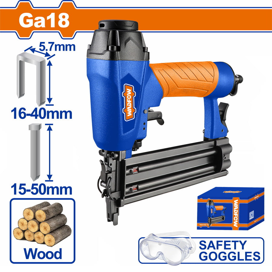 Wadfow 2-in-1 Air Brad Nailer & Stapler WBN1502