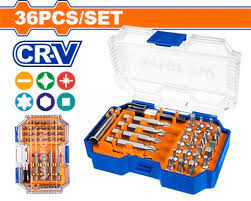 WADFOW 36 Pcs screwdriver bits set WBS3B36
