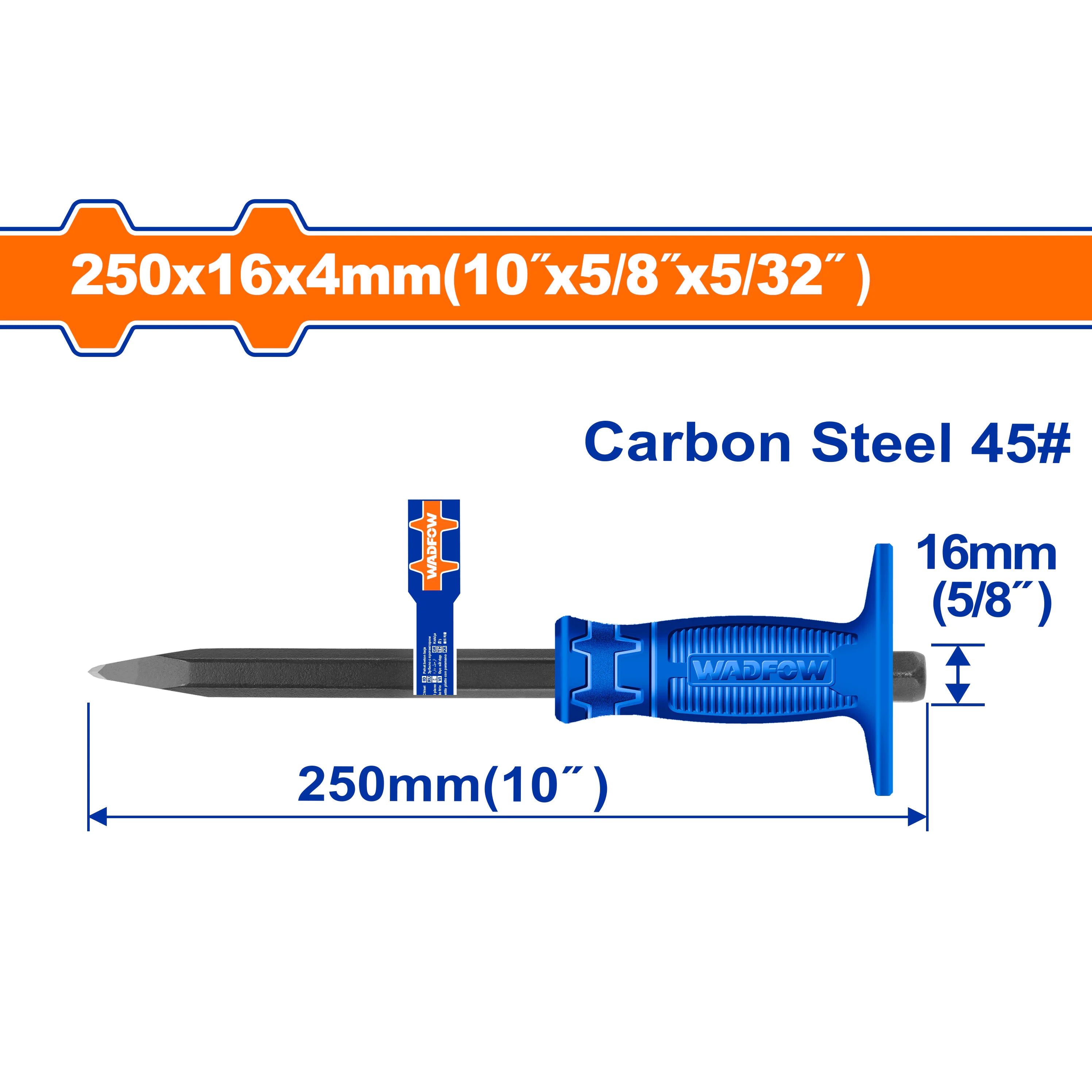WADFOW Concrete chisel 4mm WCC1304