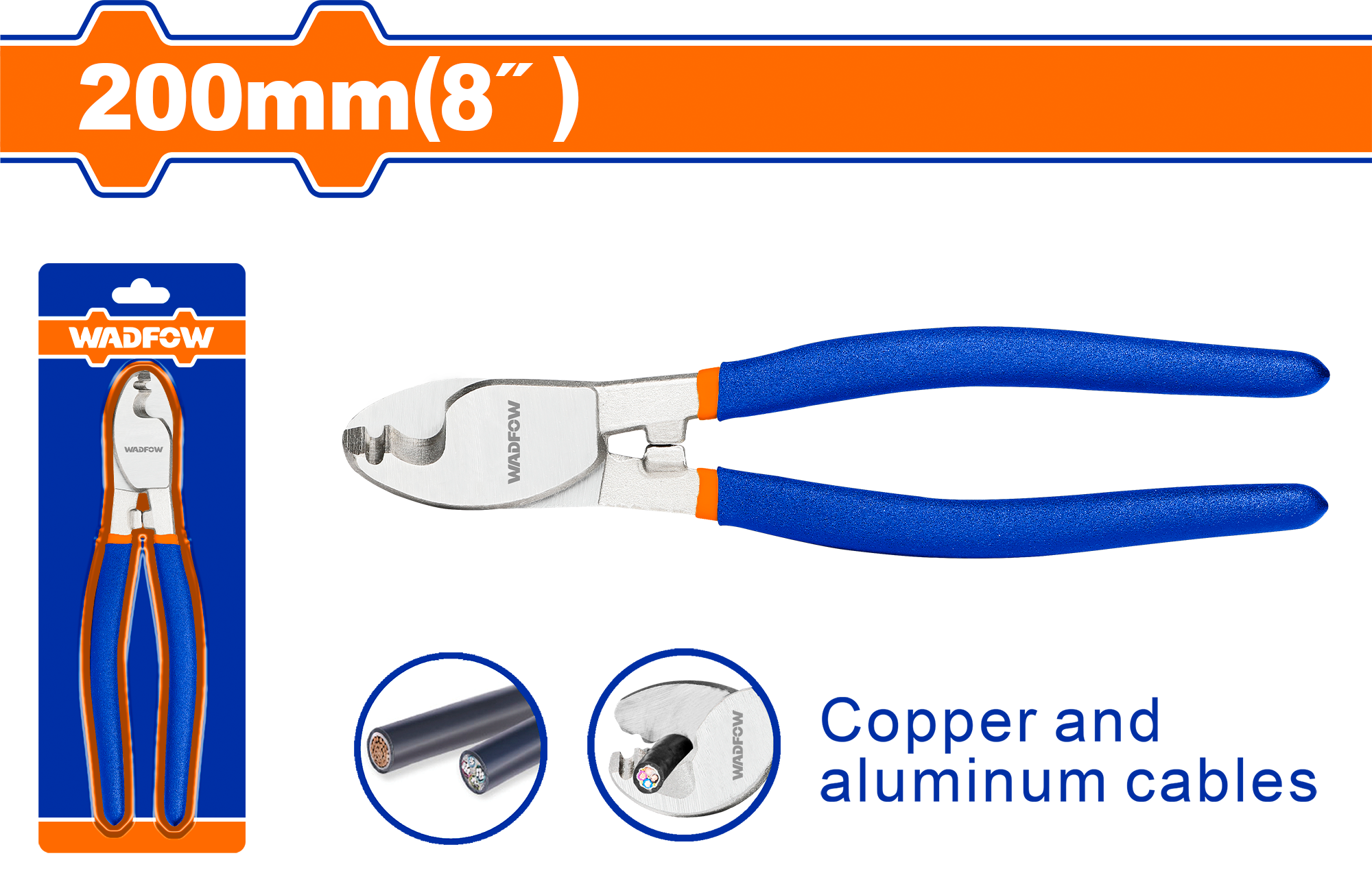 Wadfow Cable cutter WCT1608