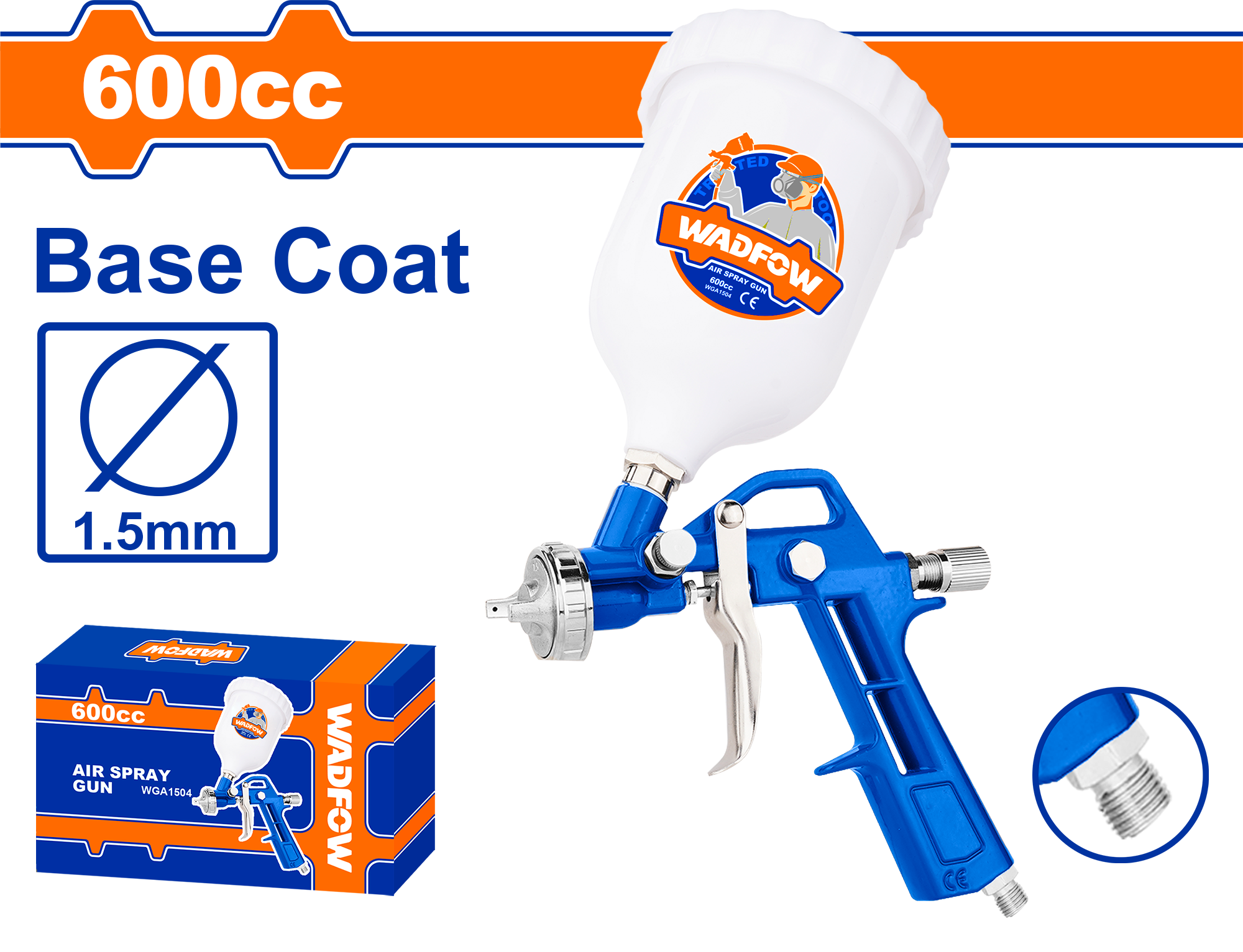 Wadfow Air spray gun WGA1504