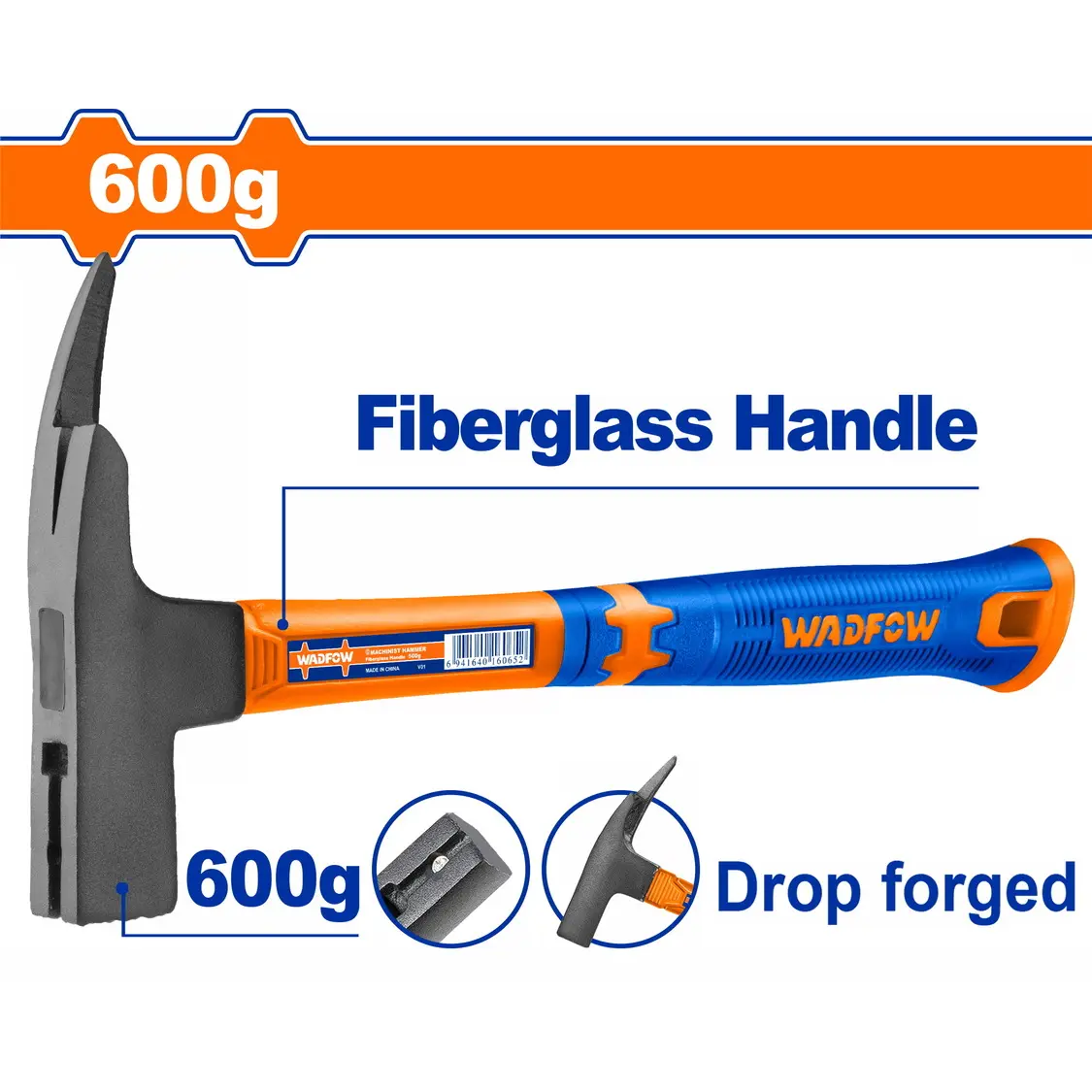 Wadfow Roofing hammer WHM3360